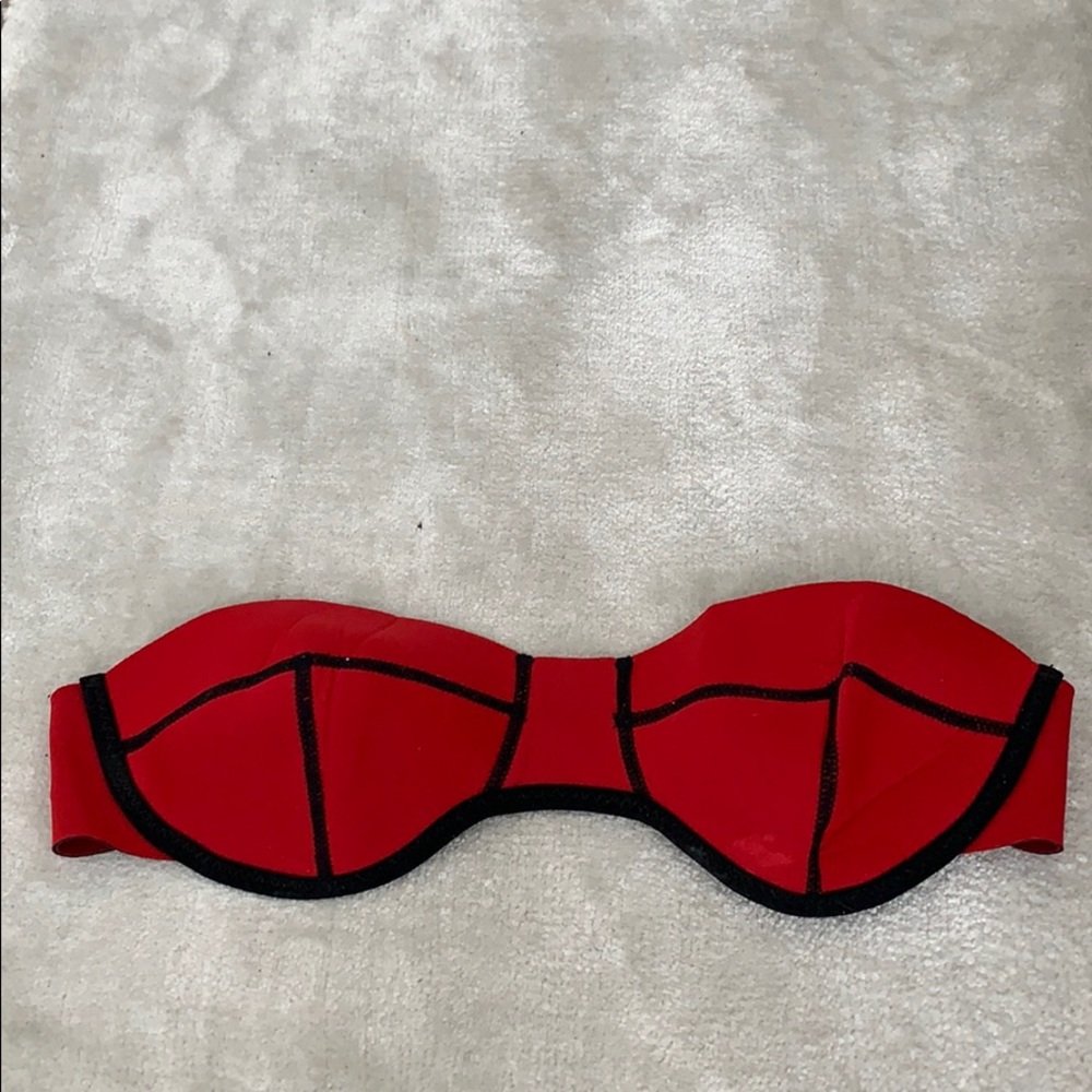 N.L.P. Red bikini top